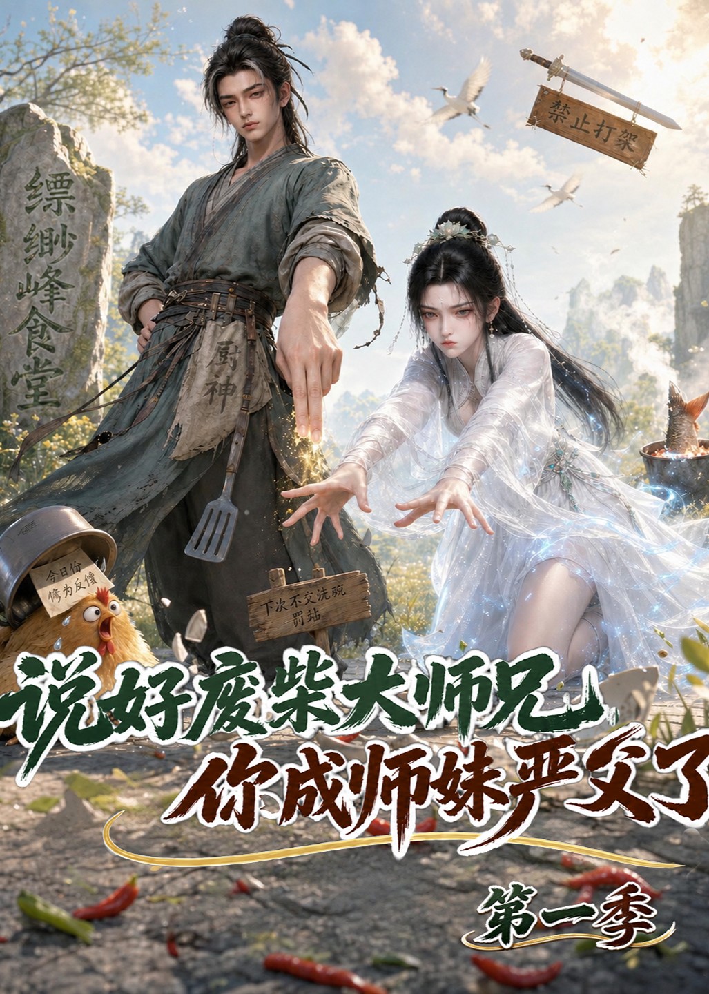 说好废柴大师兄,你成师妹严父了第一季