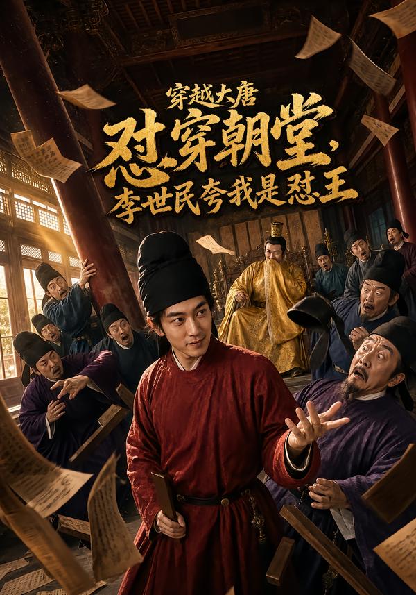 穿越大唐怼穿朝堂,李世民夸我是怼王