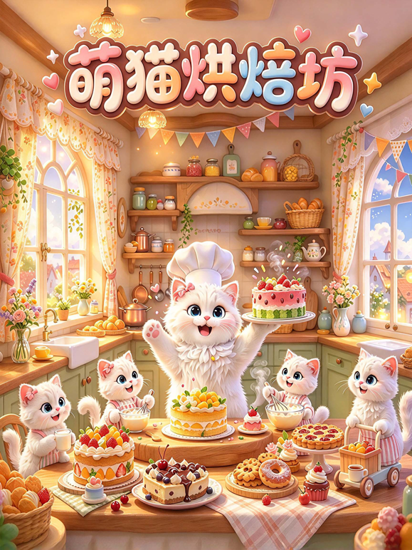 萌猫烘焙坊