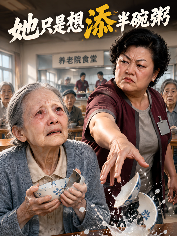 她只是想添半碗粥