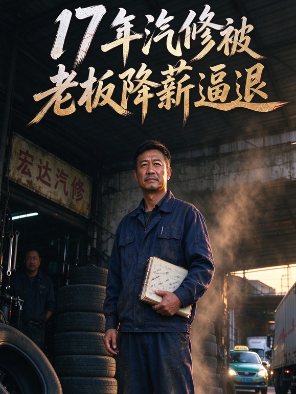 17年汽修被老板降薪逼退