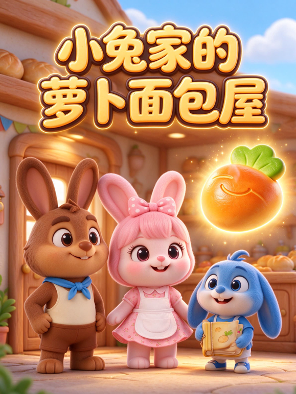 小兔家的萝卜面包屋