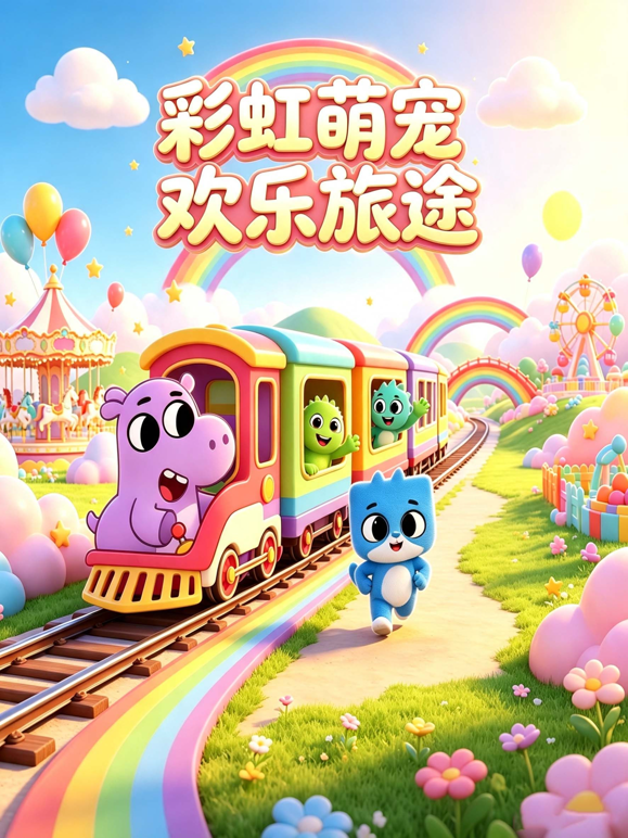 彩虹萌宠欢乐旅途