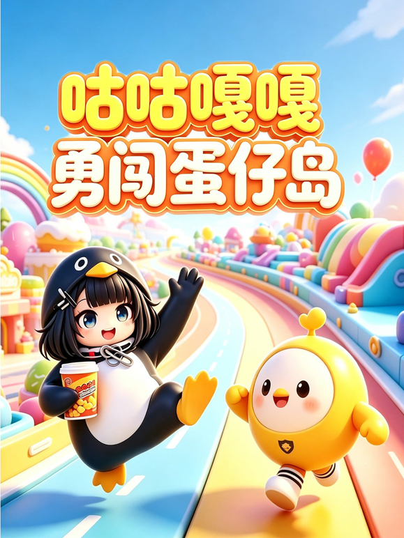 咕咕嘎嘎勇闯蛋仔岛